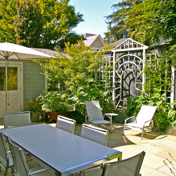 A sanctuary garden in Palo Alto