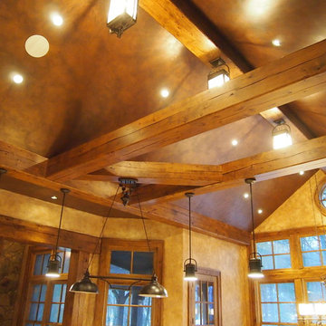 Hollow Knotty Alder beams
