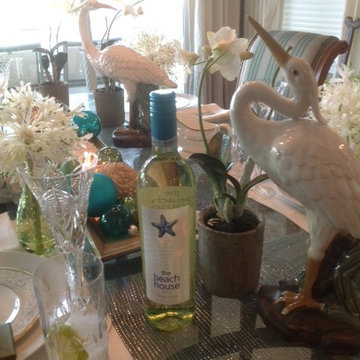 Coastal Christmas Tabletop