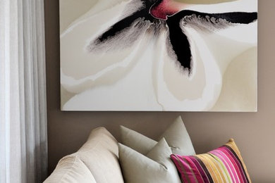 Inspiration for a mid-sized contemporary home design remodel in Other