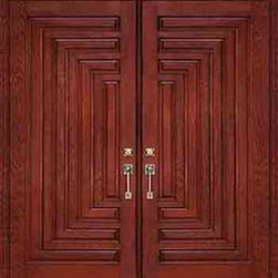 Decorative Double Door - Front Doors