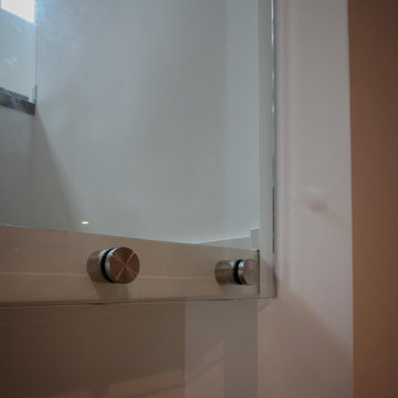 Project #80 | Mono-Beam Staircase with Glass Panels