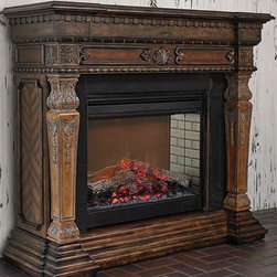 St. Andrew's Electric Fireplace - Indoor Fireplaces