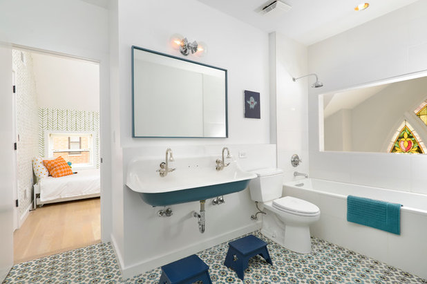 Современный Ванная комната Contemporary Bathroom