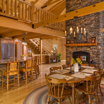 Custom Log Home