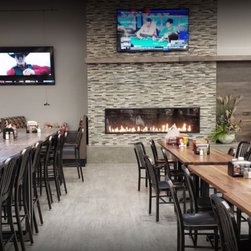 Hy-Vee Maple Grove - Single Sided Gas Fireplace - Indoor Fireplaces