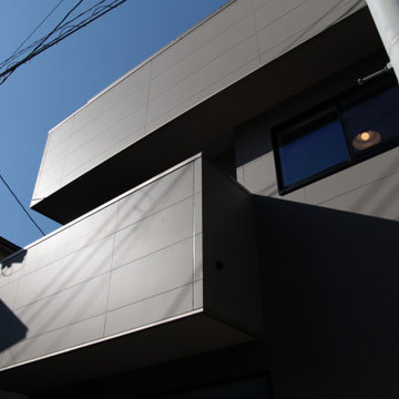 3階建て狭小住宅 モダンインテリア