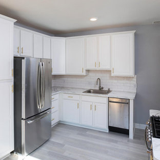 Clean White Kitchen and Bath
