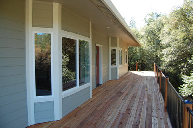 Example of a classic deck design in Sacramento