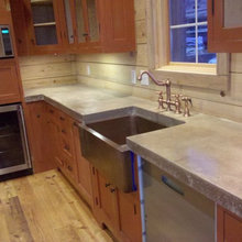 Cast N Place Concrete Countertops Traditional Kitchen