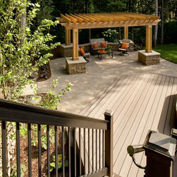 Low-Maintenance Deck and Steps - Gazebos