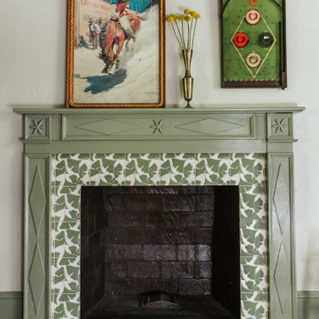 Ginkgo Playroom Fireplace