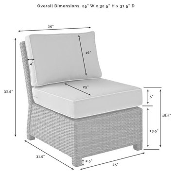 Bradenton 3Pc Outdoor Wicker Chair Set Sangria /Weathered Brown
