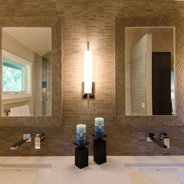 Master Bath with Vaulted Ceiling Remodel