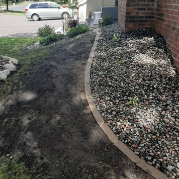 Rock Installation, Edging and Trimming