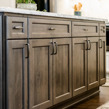 Transitional Kitchen Remodel Done in Maple and Alder