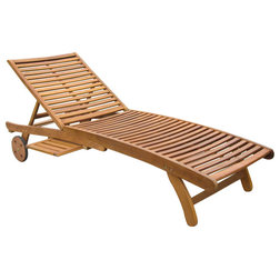 Beach Style Outdoor Chaise Lounges by International Caravan