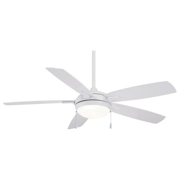 Minka Aire F534L-WH Lun-Aire, LED 54" Ceiling Fan, White
