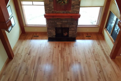Rift and Quartered Red Oak Flooring - Duraseal Nuetral Stain