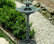 Alpine Tiered Pedestal Garden Water Fountain and Birdbath, Dark Green, 35" Tall