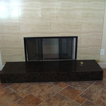 Basement tile installation