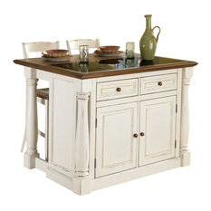 1st avenue inverness 3 piece granite kitchen island and stool set antique white - Farmhouse Kitchen Island 1st avenue inverness 3 piece granite kitchen island and stool set antique white - Farmhouse Kitchen Island
