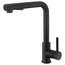 STYLISH Single Handle Pull Down Matte Black Kitchen Faucet