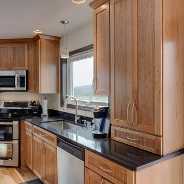 Medallion Cabinets, Shaker Style Door, Cherry Wood