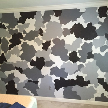 Children's Room murals and graphics