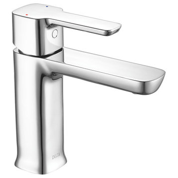 Delta Modern Single Handle Project-Pack Bathroom Faucet, Chrome, 581LF-GPM-PP