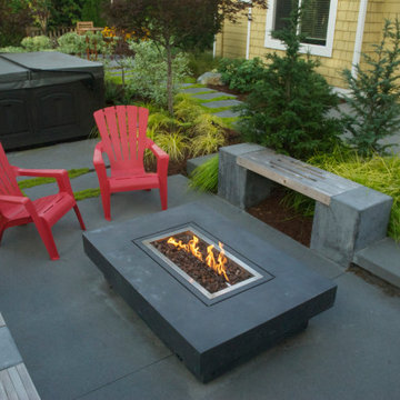 A suburban woodland oasis welcomes you home