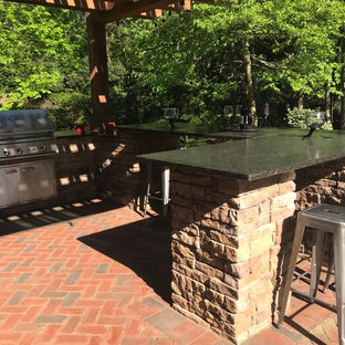 Mittelgroßer Stilmix Garten hinter dem Haus mit direkter Sonneneinstrahlung in Sonstige