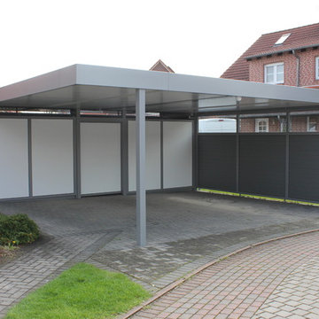 Carport aus Aluminium