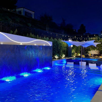 Fiberglass Pool with deck