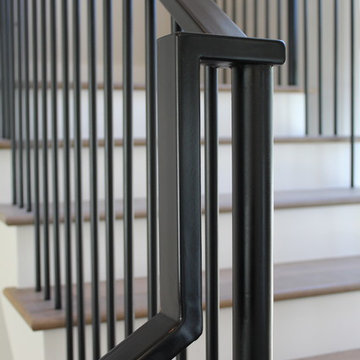 Black Steel Balustrade