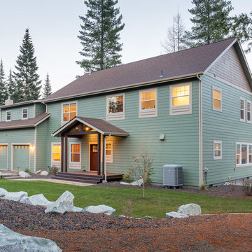 Custom Modular Two-Story Home - Priest Lake, Idaho