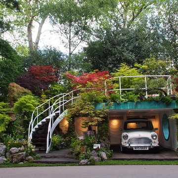 チェルシーフラワーショー2016　千里千庭　ガレージガーデン