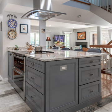 Galley Kitchen Transformed into Gem of the House in Reston VA