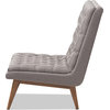 Annetha Lounge Chair - Gray