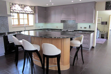 Trendy kitchen photo in Cheshire