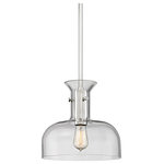 Hudson Valley Lighting - Hudson Valley Lighting 7912-PN Coffey - 11.50" One Light Pendant - Coffey 11.50" One Li Polished Nickel Clea *UL Approved: YES Energy Star Qualified: n/a ADA Certified: n/a  *Number of Lights: Lamp: 1-*Wattage:60w E26 Medium Base bulb(s) *Bulb Included:Yes *Bulb Type:E26 Medium Base *Finish Type:Polished Nickel