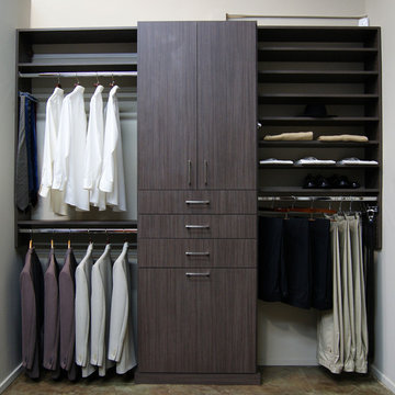 Grigio Modern Closet I SpaceManager Closets