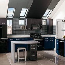 Colored Kitchen Range