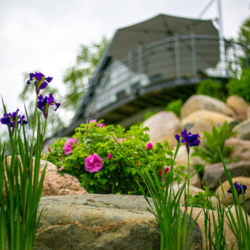 Vertical Waterfront Landscape