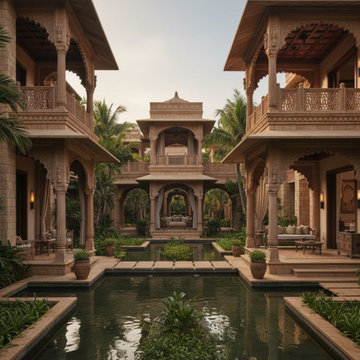 Heritage-Luxury Resort Design by Chithra Archdesign