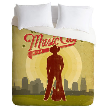 Deny Designs Anderson Design Group Music City Duvet Cover - Lightweight