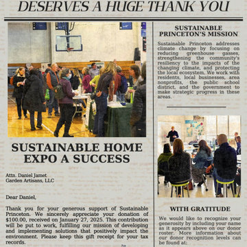 Sustainable Princeton Home Expo