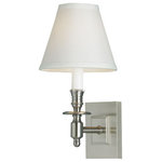 Norwell Lighting - Norwell Lighting 5120-BN-WS Weston - One Light Wall Sconce - Shade Included: Yes  Theme/StylWeston One Light Wal Choose Your Option *UL Approved: YES Energy Star Qualified: n/a ADA Certified: n/a  *Number of Lights: Lamp: 1-*Wattage:60w Candelabra bulb(s) *Bulb Included:No *Bulb Type:Candelabra *Finish Type:Aged Brass