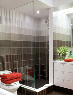 Add shower to powder room