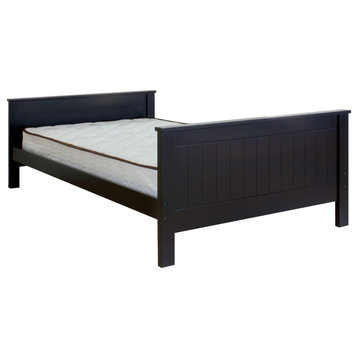 Acme Willoughby Twin Bed Black Finish
